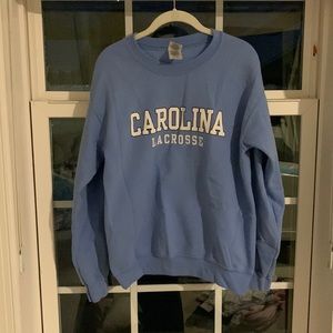 UNC lax crewneck